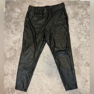 Faux Leather Leggings